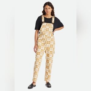 Brixton Christina Crop Overalls Rompers Jumpsuits S